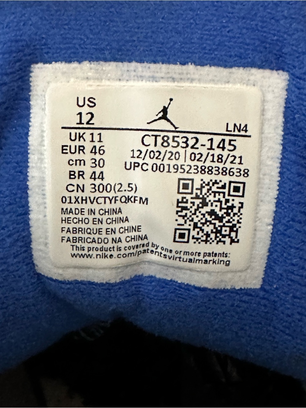 Jordan Retro 3 Racer Blue - Picture 3 of 13